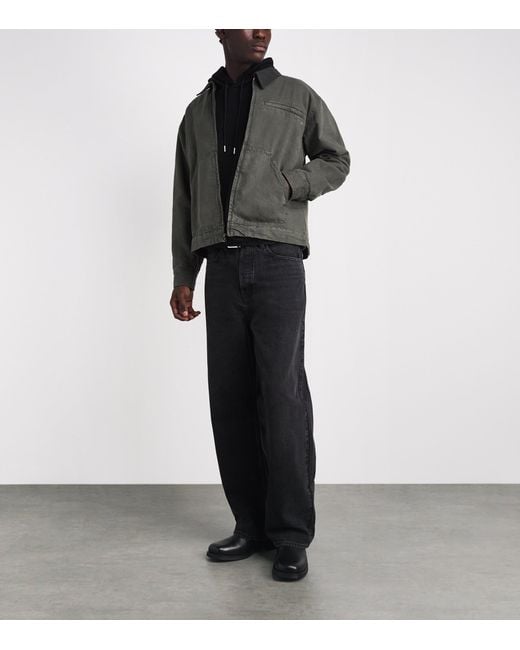 Rag & Bone Gray Workwear Denim Shacket for men