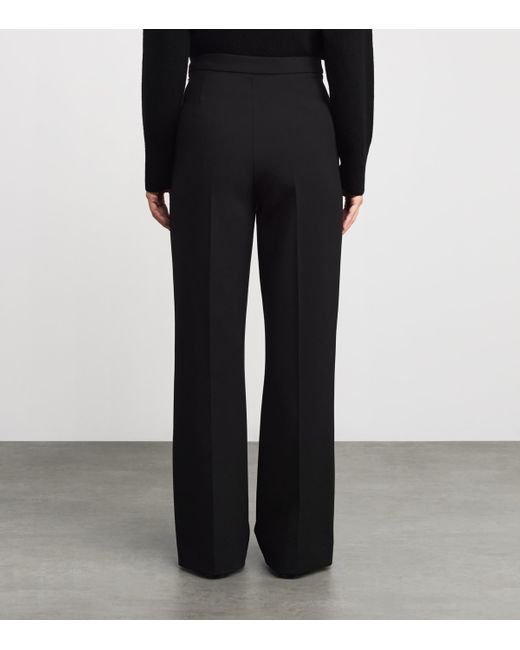 Sandro Black Flared Trousers