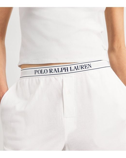 Polo Ralph Lauren White Pyjama Bottoms