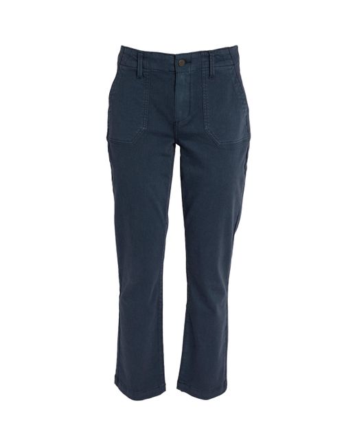 PAIGE Blue Mayslie Straight Jeans