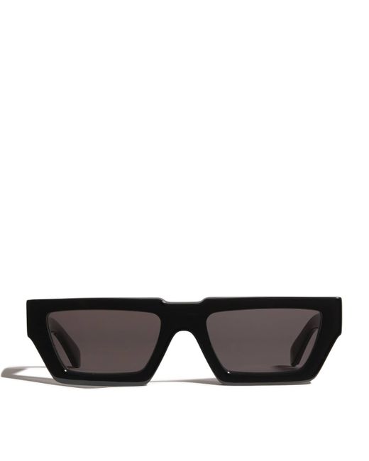Off-White c/o Virgil Abloh Black Metal Manchester Sunglasses for men