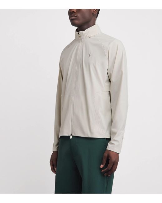Ralph Lauren White Lightweight Hooded Jacket for men