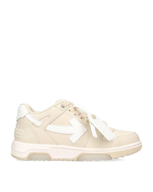 Off-White c/o Virgil Abloh Natural Leather Out Of Office Sneakers