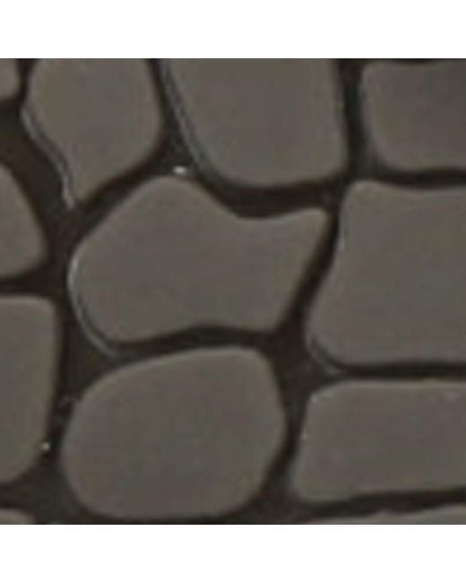 Ugg Black Croc-Embossed Goldenglow Sandals