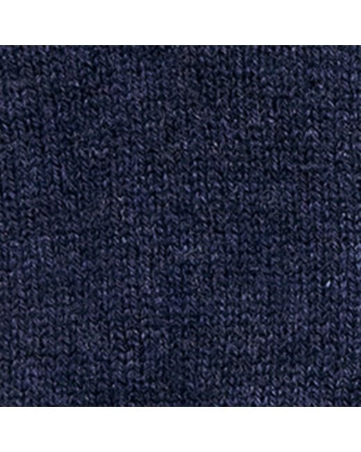 Johnstons Blue Cashmere Gloves for men