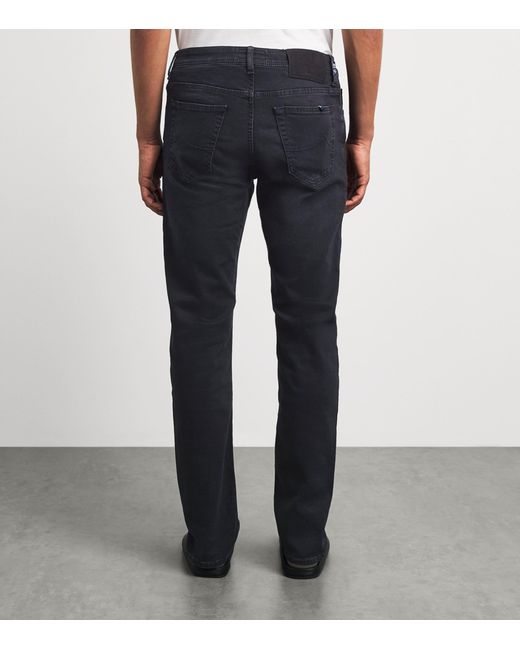 Jacob Cohen Blue Cotton-Modal Bard Slim Jeans for men