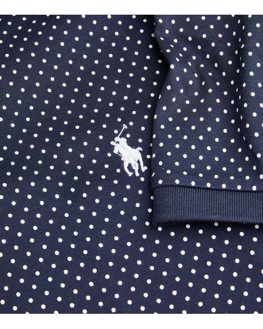 Polo Ralph Lauren Blue Polka Dot Polo Shirt for men