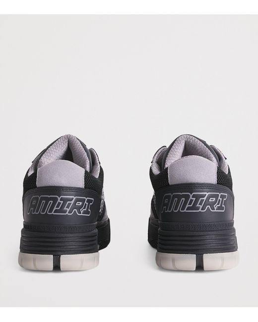 Amiri Gray Leather Ma-94 Sneakers for men