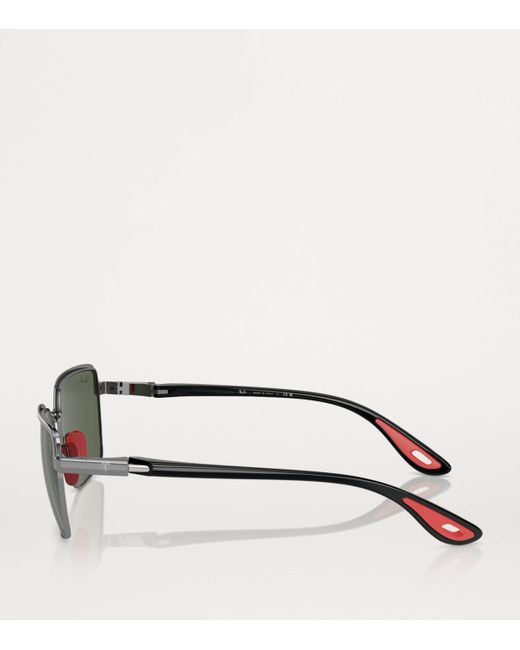 Ray-Ban Green X Scuderia Ferrari Rb3743M Collection Sunglasses