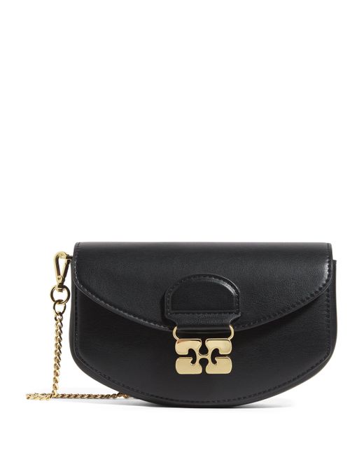 【GANNI】Apo-G Wallet On Chain クロスボディ Ganni Apo-G Chain Wallet in Black | Lyst