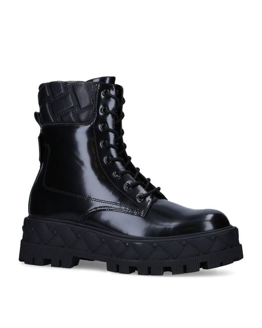 Kurt Geiger London Biker Boots in Black Lyst
