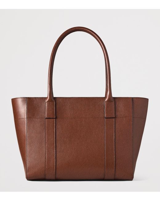 Mulberry Brown Leather Bayswater 9 To 5 Tote Bag