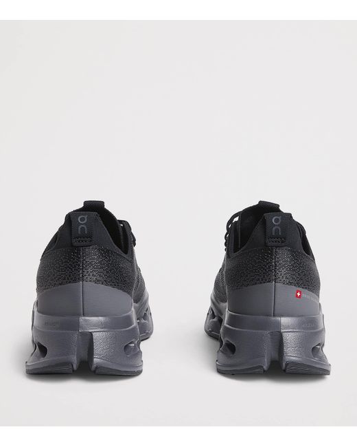 On Shoes Black Cloudsurfer Max Trainers for men
