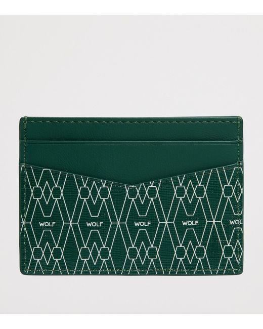 Wolf Green Signature Card Holder