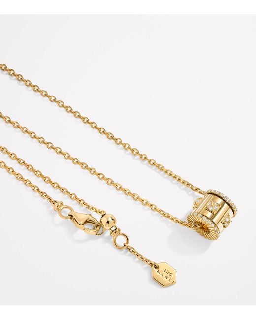 Marli New York Metallic And Diamond Life Necklace