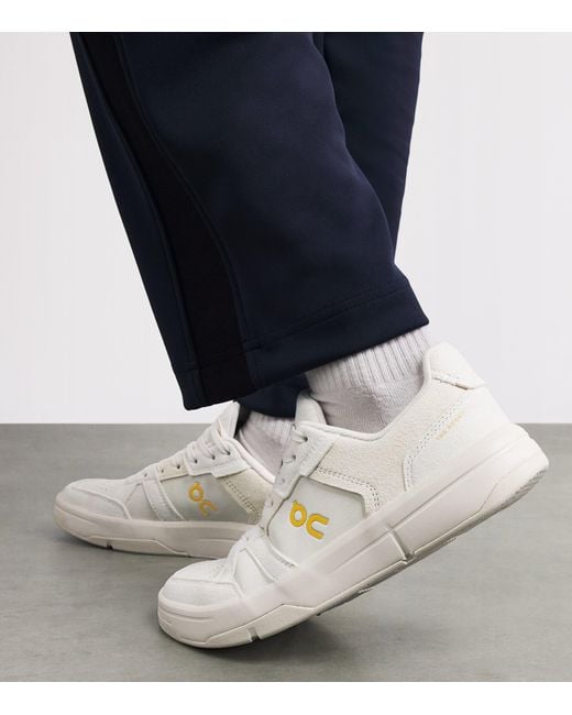 On Shoes White The Roger Clubhouse Ace Sneakers