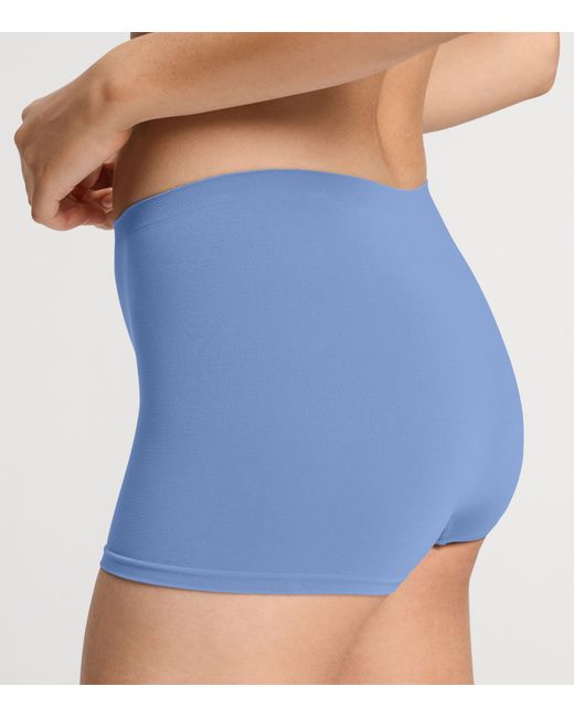 Hanro Blue Touch Feeling Boy Shorts