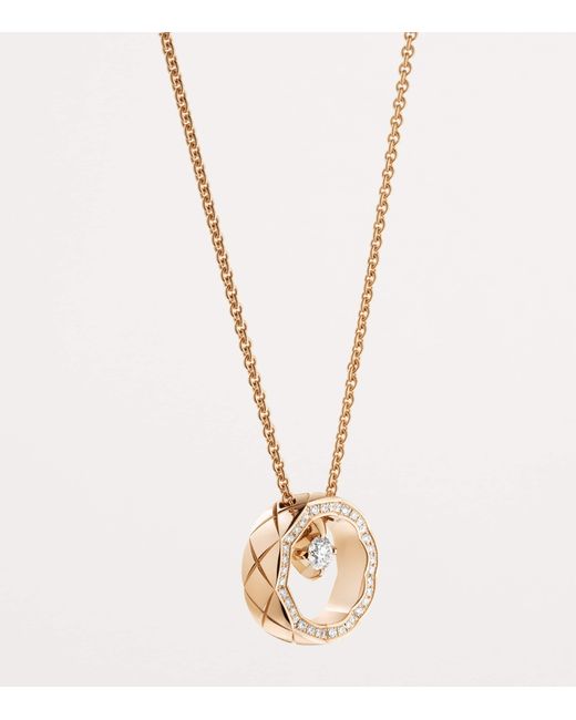 Chanel Natural And Diamond Coco Crush Necklace