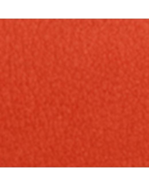 Alaïa Red Medium Suede Le Teckel Shoulder Bag