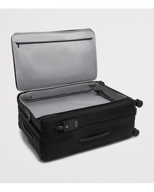 Tumi Black Alpha 4 X-Large Dual Access Expandable Suitcase