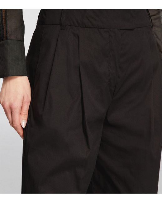Max Mara Black Wide-leg Trousers