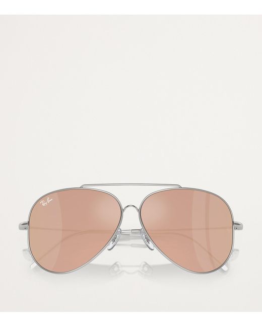 Ray-Ban Pink X Lenny Kravitz Rbr0101S Aviator Sunglasses