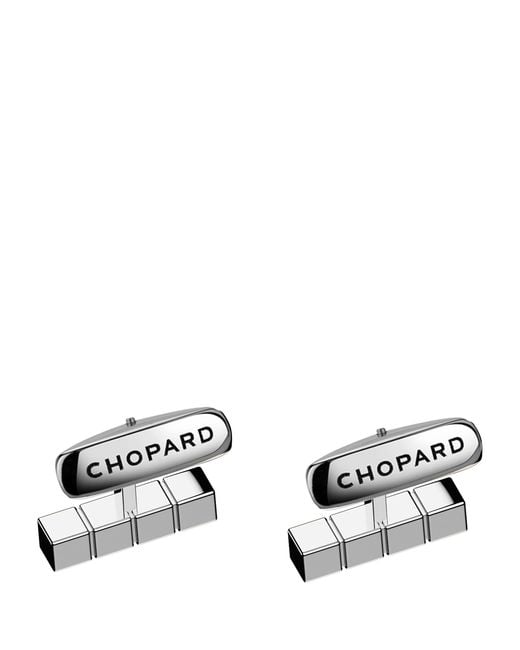Chopard White Ice Cube Cufflinks for men