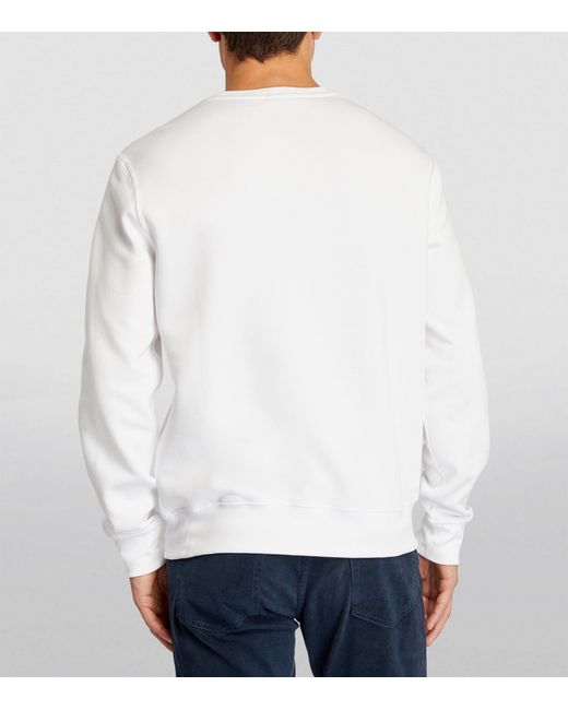 Polo Ralph Lauren White Heritage Polo Bear Sweatshirt for men