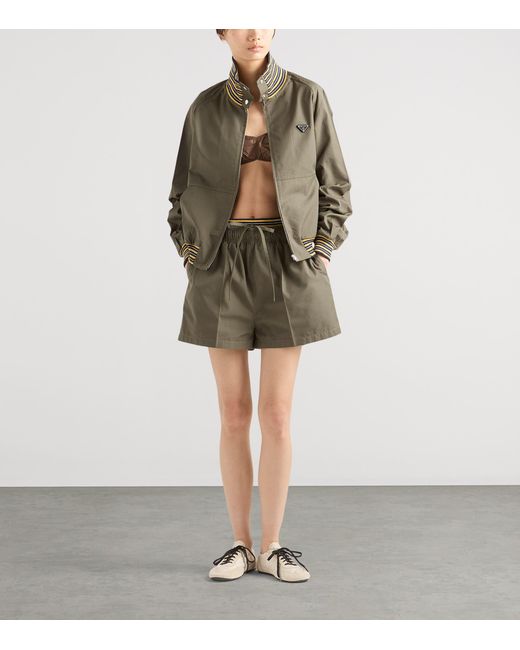 Prada Green Bomber Jacket for men