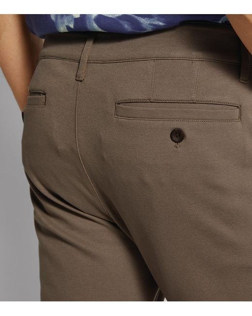 PAIGE Gray Stafford Trousers for men