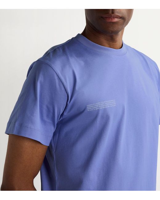 PANGAIA Blue Organic Cotton 365 Midweight T-shirt