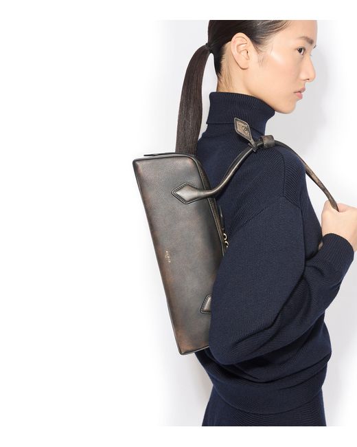 Alaïa Black Medium Leather Le Teckel Shoulder Bag