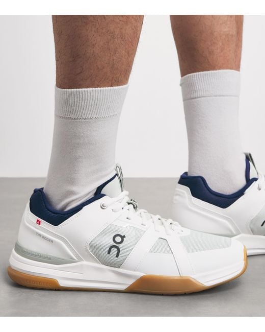 On Shoes White The Roger Clubhouse Pro Sneakers for men