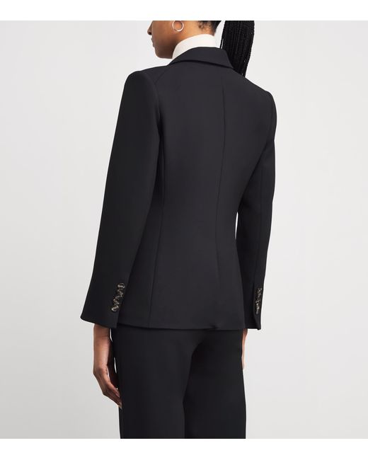 Veronica Beard Black Miller Dickey Blazer