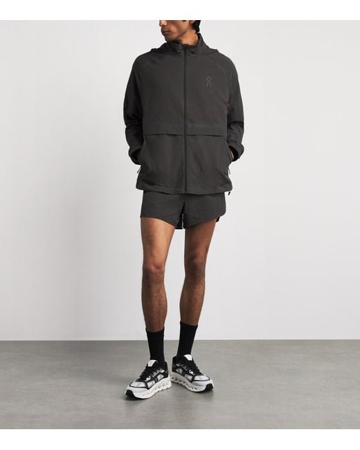 On Shoes Black Performance Volt Jacket for men