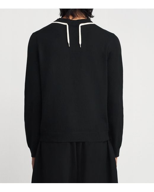 Craig Green Black Merino Wool-Blend Sweater for men