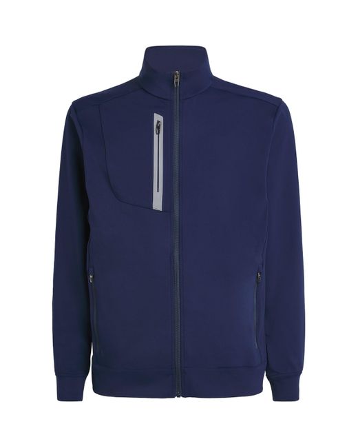 Ralph Lauren Blue Jersey Performance Jacket for men