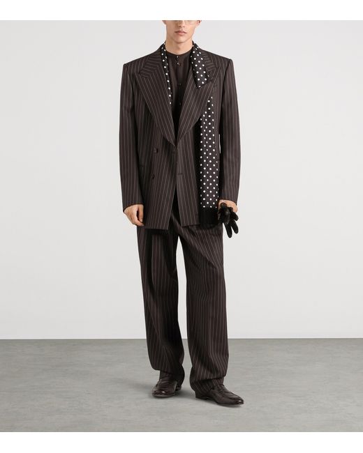 Dolce & Gabbana Black Silk Shirt for men