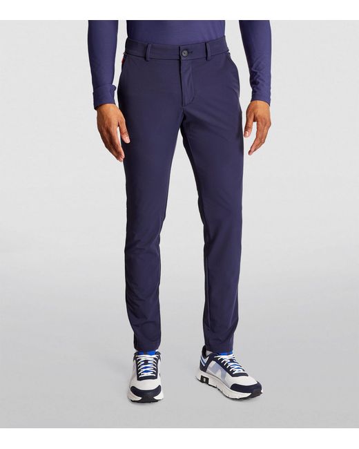 Kjus Blue Ultra-stretch Iver Slim Trousers for men