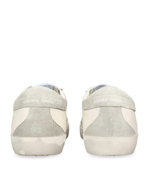 Golden Goose Deluxe Brand Natural Leather Super-Star Sneakers for men