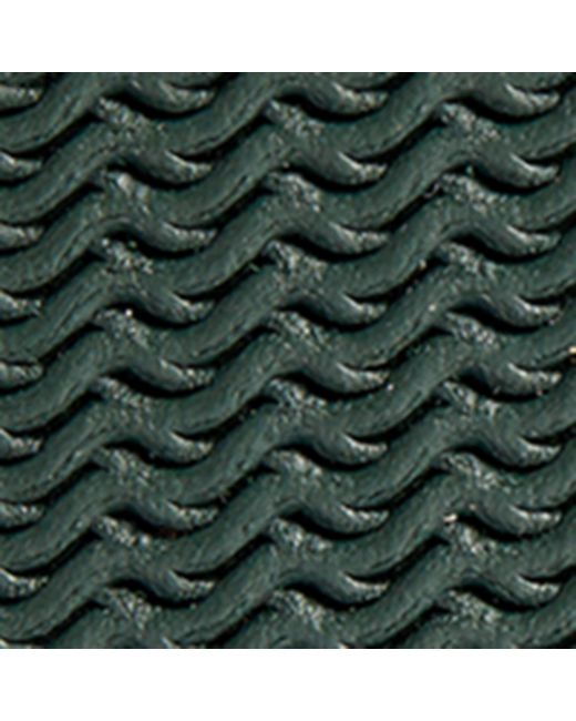 Giorgio Armani Green Embossed-Leather Card Holder for men