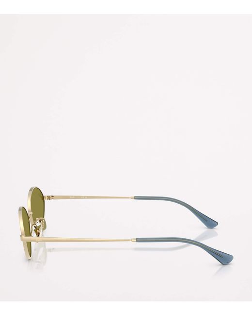 Ray-Ban Green Rb3757 Kai Bio-Based Oval Sunglasses