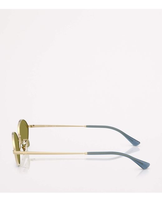 Ray-Ban Green Rb3757 Kai Bio-Based Oval Sunglasses