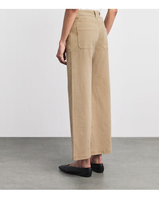 PAIGE Natural Ari Bootcut Jeans
