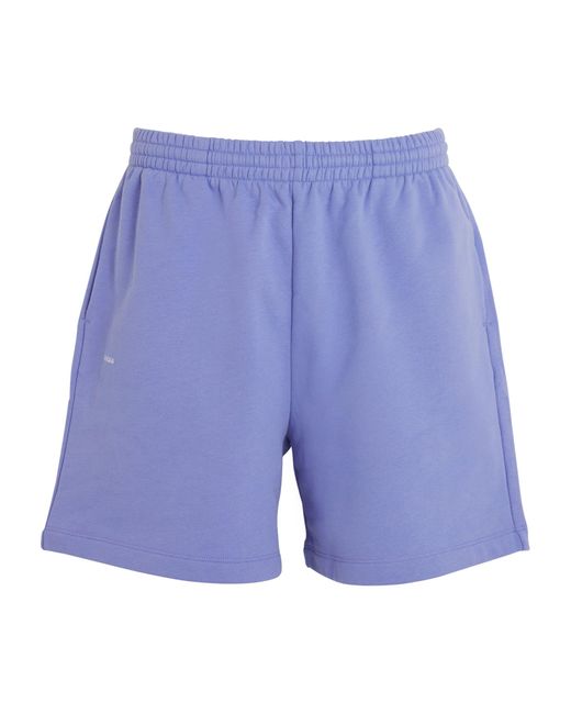 PANGAIA Blue Organic Cotton 365 Midweight Shorts