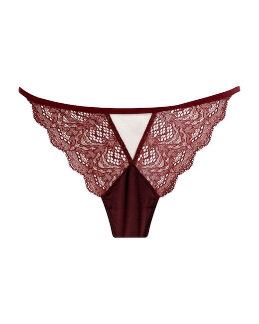 Calvin Klein Red Vintage String Thong