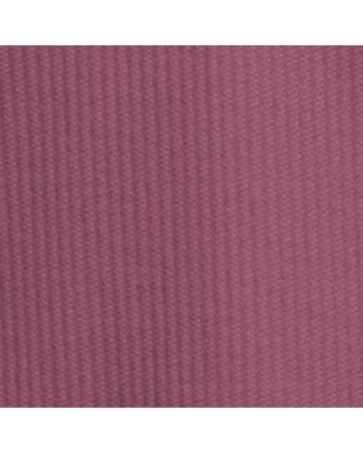Boss Purple Cotton-Silk Polo Shirt for men
