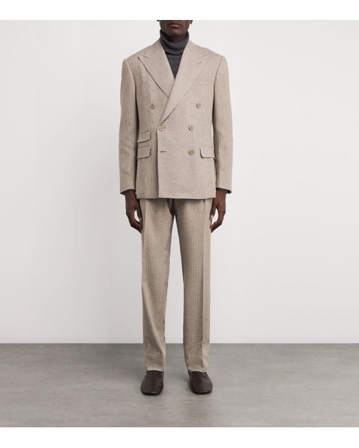 Ralph Lauren Natural Wool-Silk-Cashmere 2-Piece Suit for men