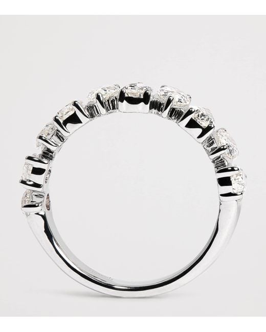 Harrods Metallic And Diamond Eternity Ring