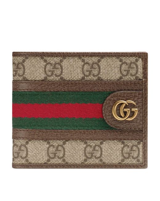 Gucci Brown Ophidia Gg Bifold Wallet for men